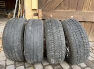 Grajewo ogłoszenia: Sprzedam cztery koła 16 cali rozstaw śrub 5 x 108. 
Na felgach... - zdjęcie