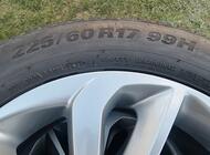Grajewo ogłoszenia: Komplet oryginalnych kół Hyundai (felgi z oponami). Rozmiar 17... - zdjęcie