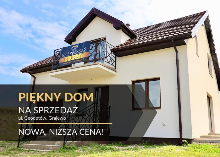 Grajewo ogłoszenia: NOWA CENA

Szukasz przytulnego miejsca dla swojej rodziny? Cenisz...