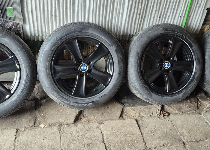 Grajewo ogłoszenia: Sprzedam komplet alufelg od BMW 5x120 18 cali et46 otwór...