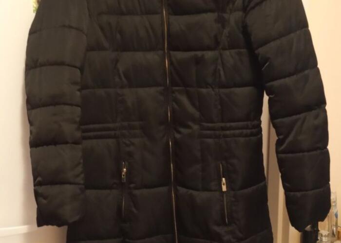 Grajewo ogłoszenia: Czarna, długa i ciepła kurtka marki Reserved w rozmiarze...
